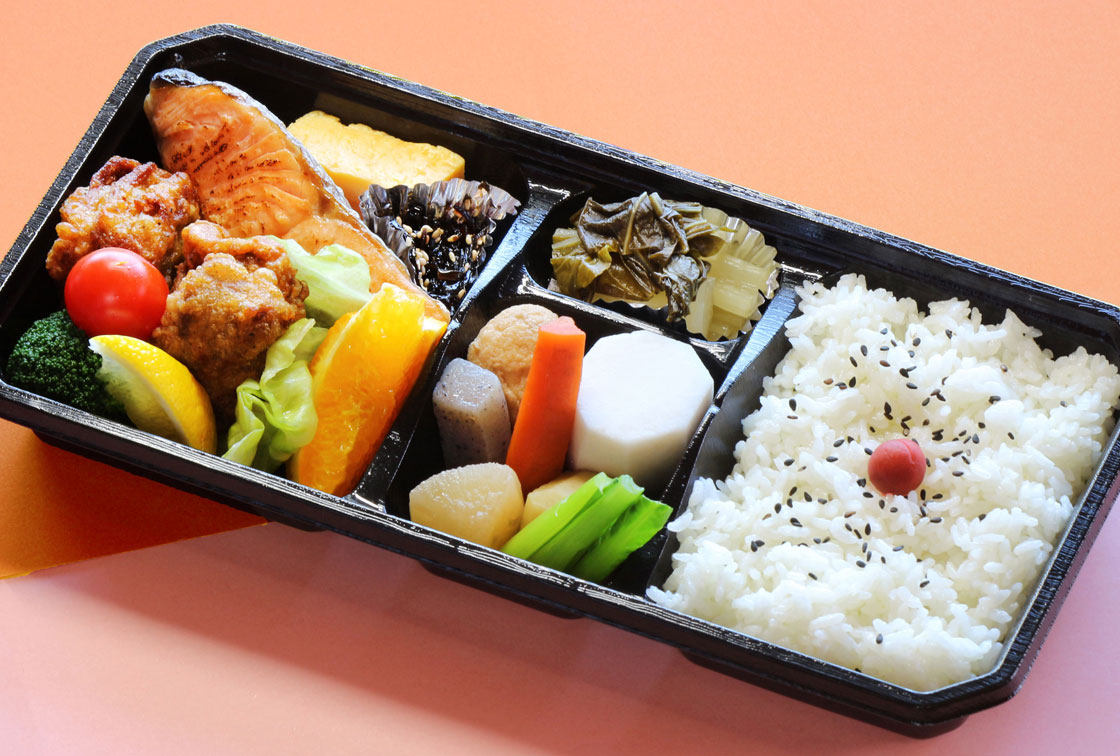 四季の湯鮭弁当